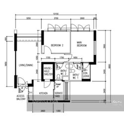 Blk 38B The River Vista @ Kallang (Kallang/Whampoa), HDB 3 Rooms #575968311